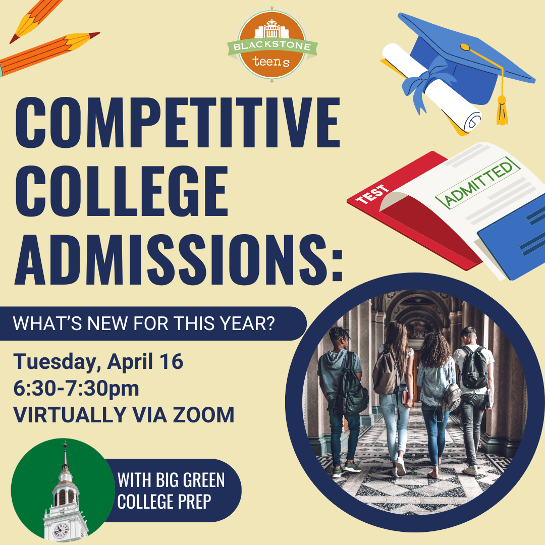 Competitive College Admissions What S New For This Year Blackstone Competitive College Admissions What S New For This Year Blackstone